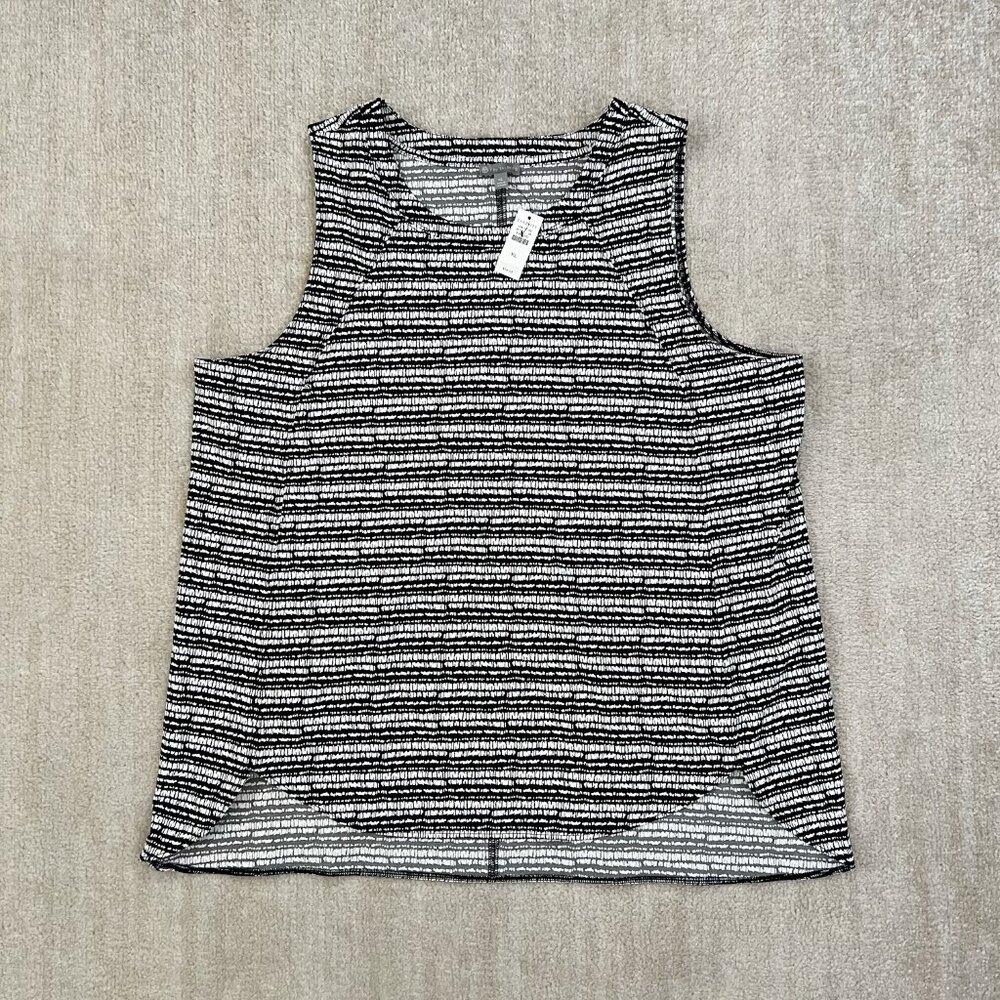 NWT T by Talbots Sleeveless Work Blouse Shell Tank Top XL